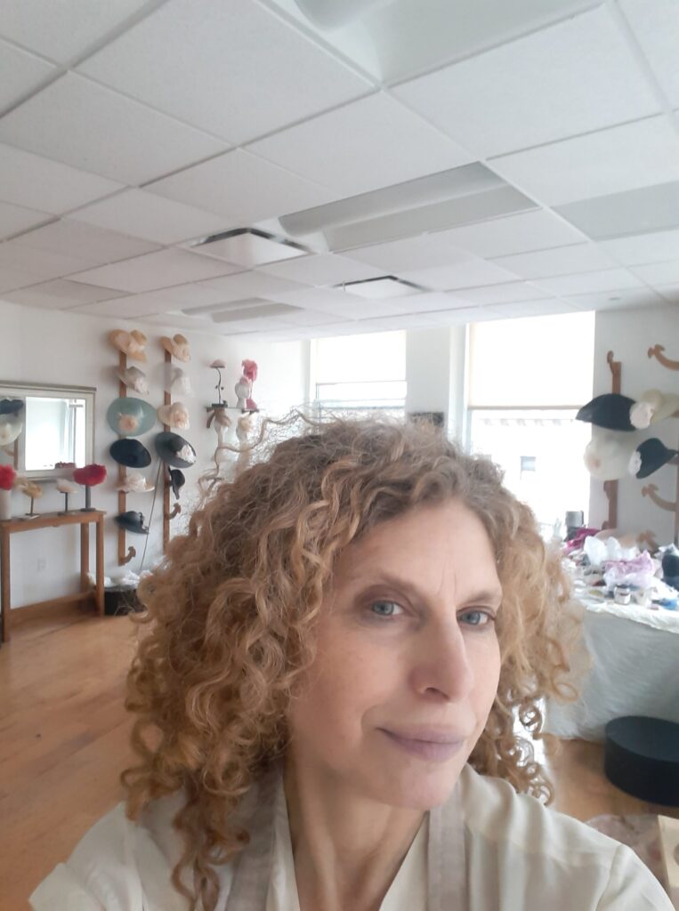 Lisa Shaub of Lisa Shaub Fine Millinery