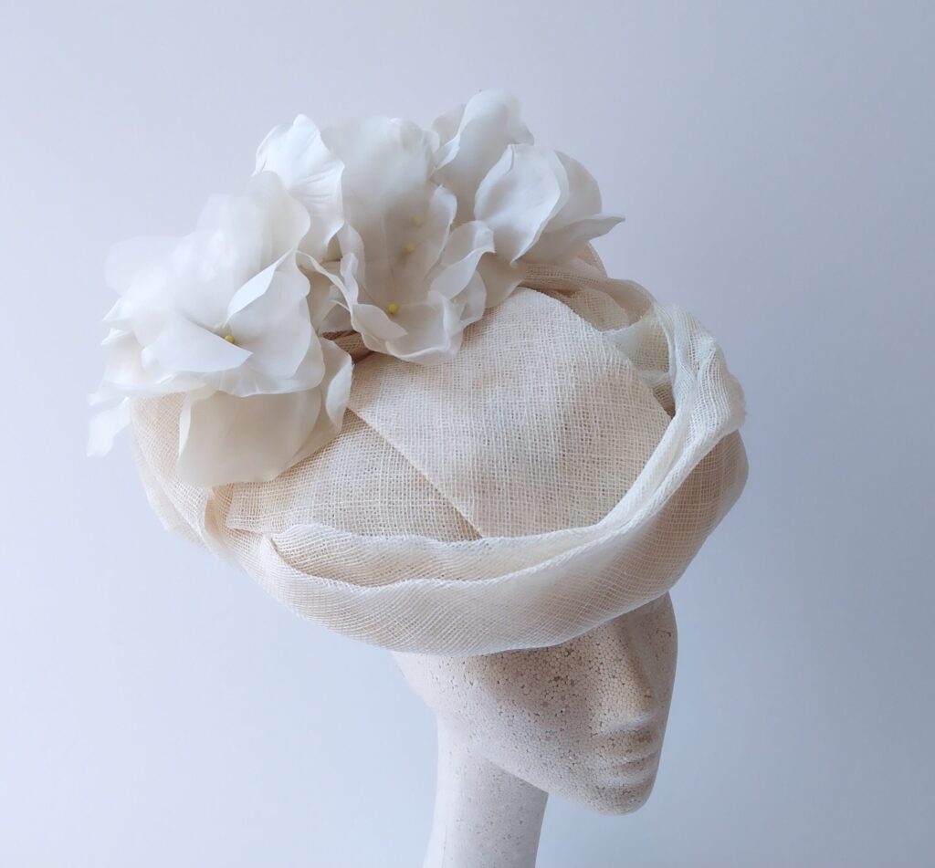 Fascinator Hand made in NYC by Lisa Shaub